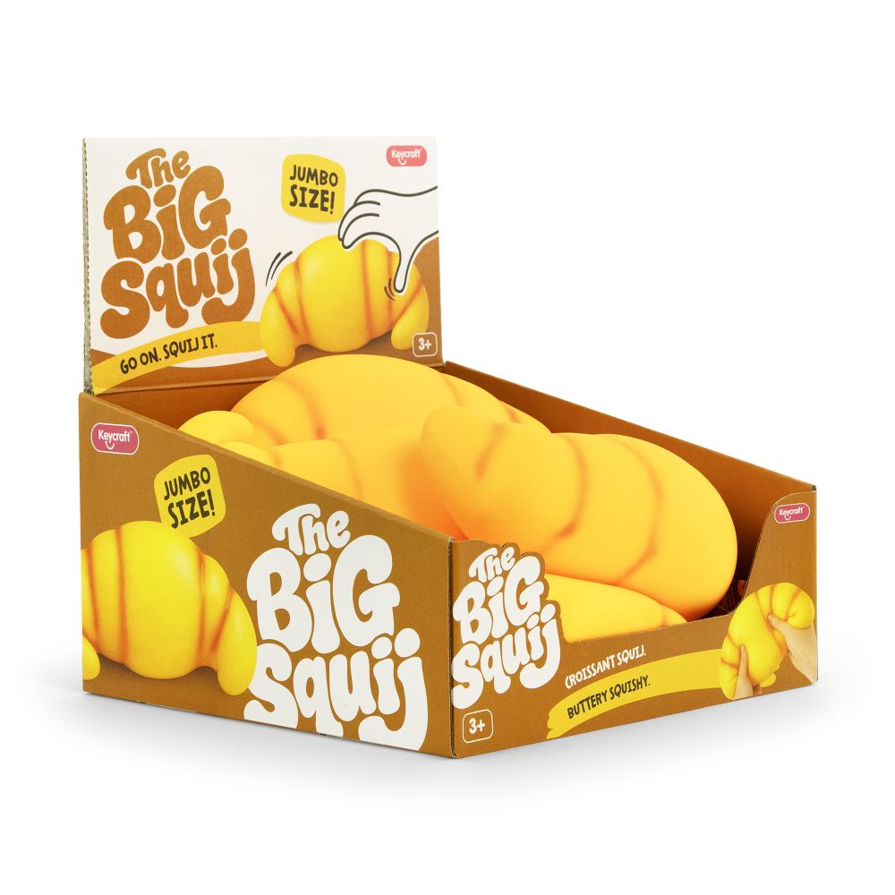 The Big Squij Croissant Slow-Rise Squishy Toy