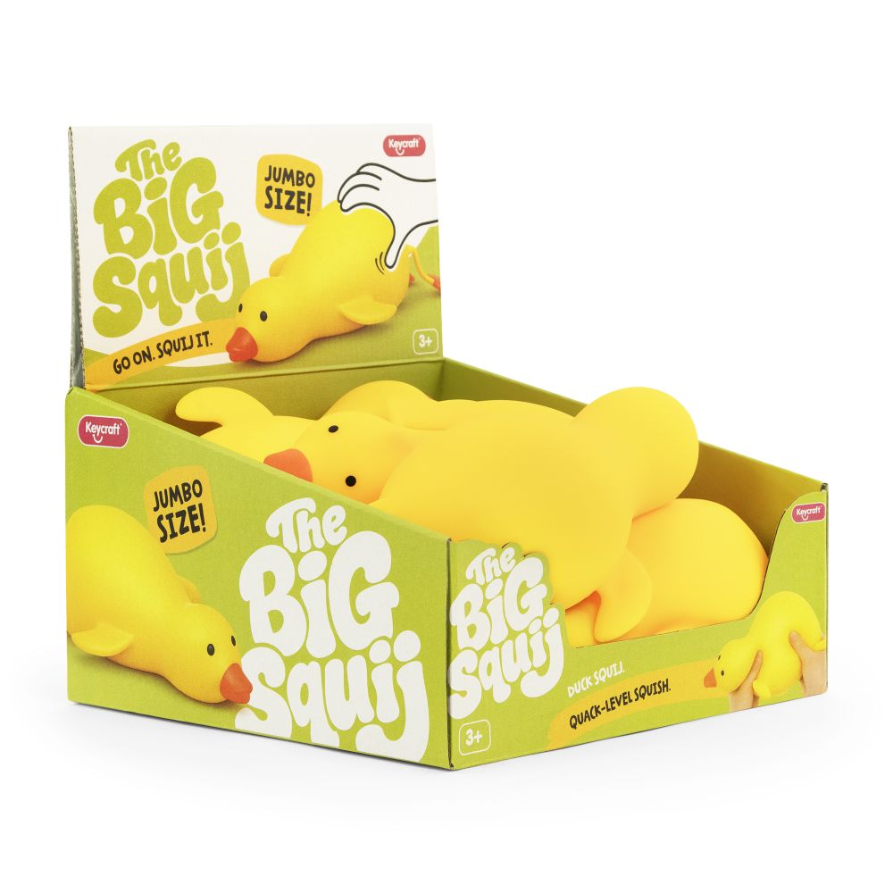 The Big Squij Duck Slow-Rise Squishy Toy