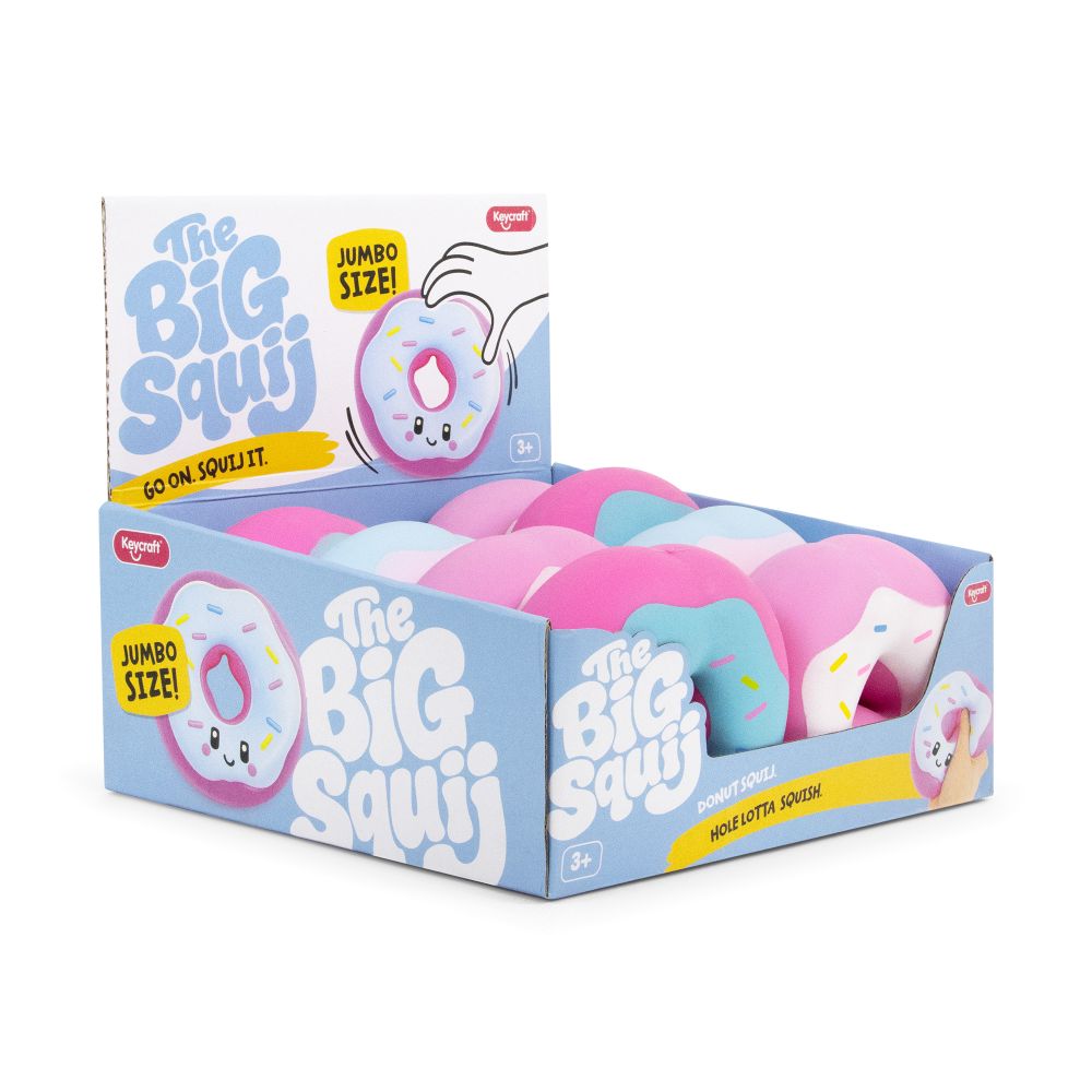 The Big Squij Donut Slow-Rise Squishy Toy