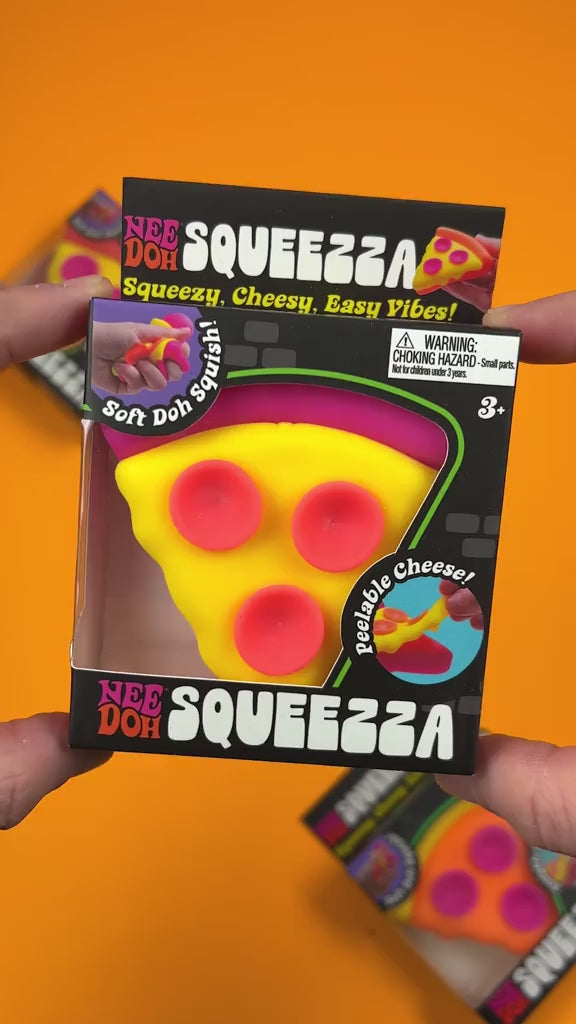 Squeezza - Pizza Squishy | Soft Slow Rising Stress Squeeze Fidget