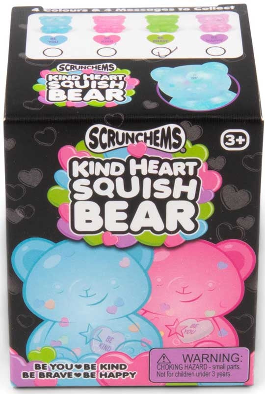 Scrunchems Kind Heart Squishy Bear