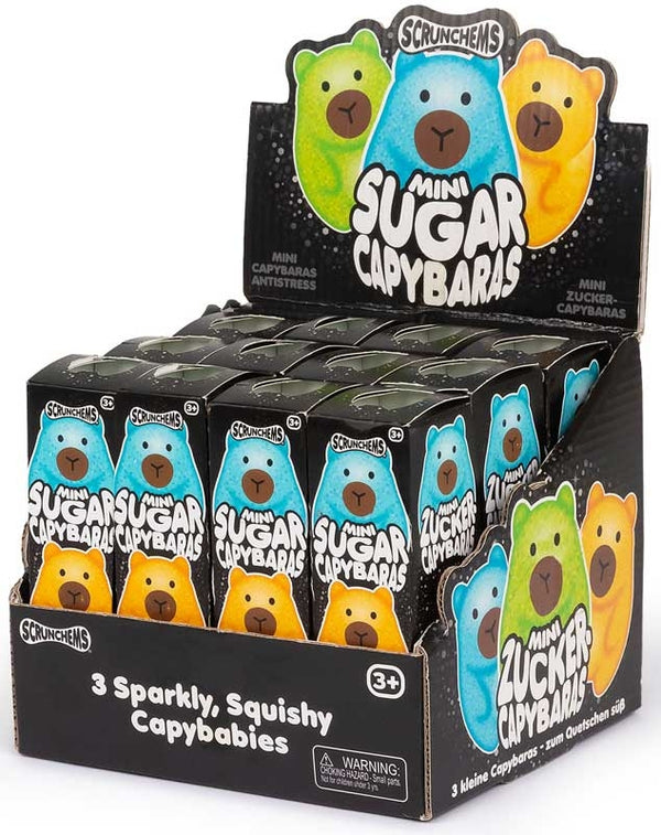 Scrunchems Mini Sugar Capybara 3pk